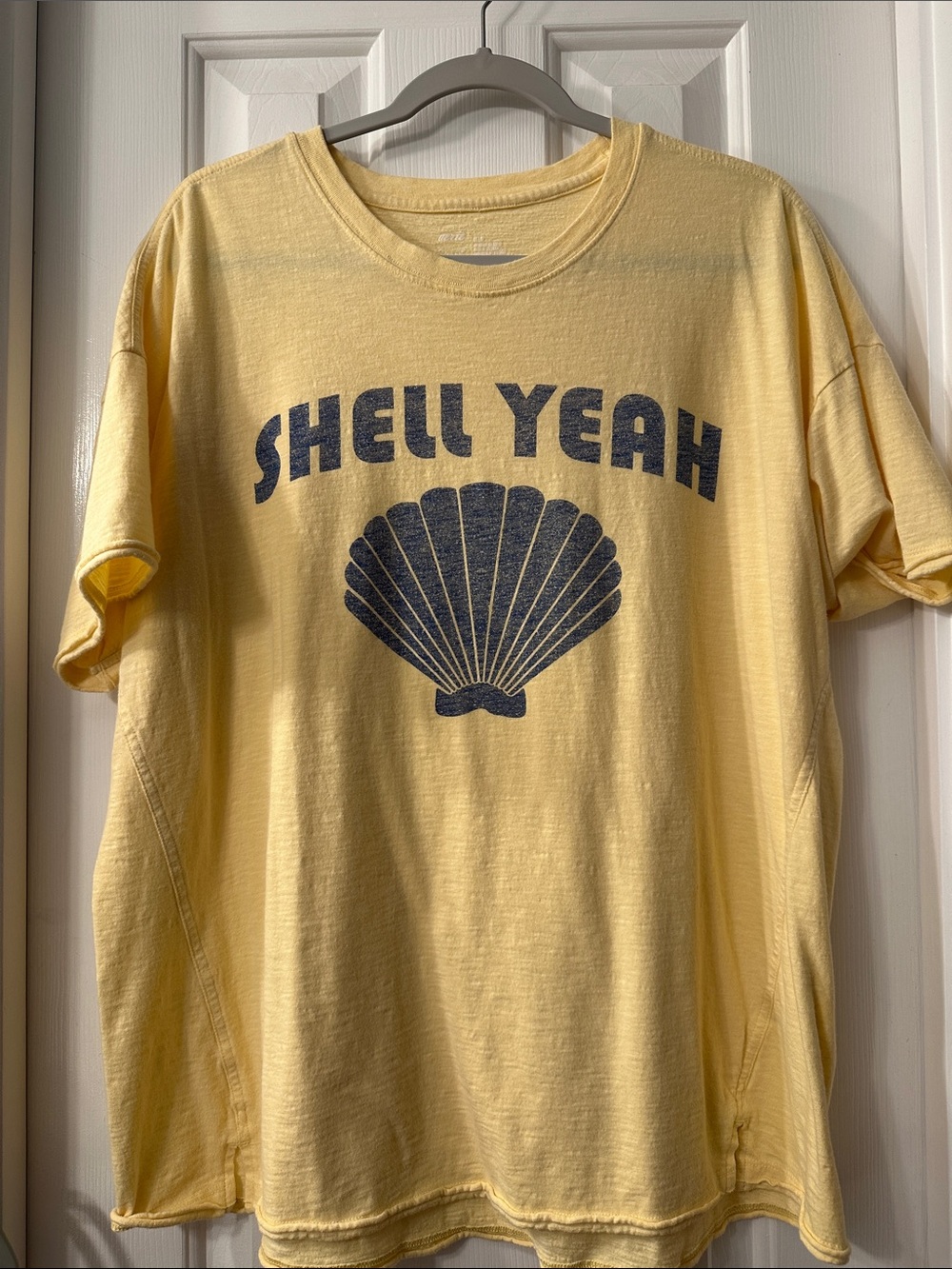 aerie Yellow 'Shell Yeah' Graphic Tee